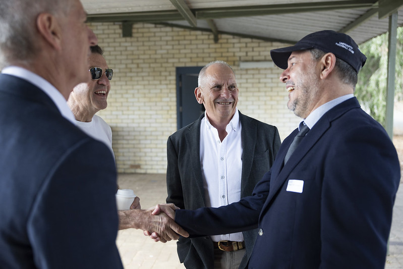 Neil Donaldson Pavilion - Ground Breaking Milestone